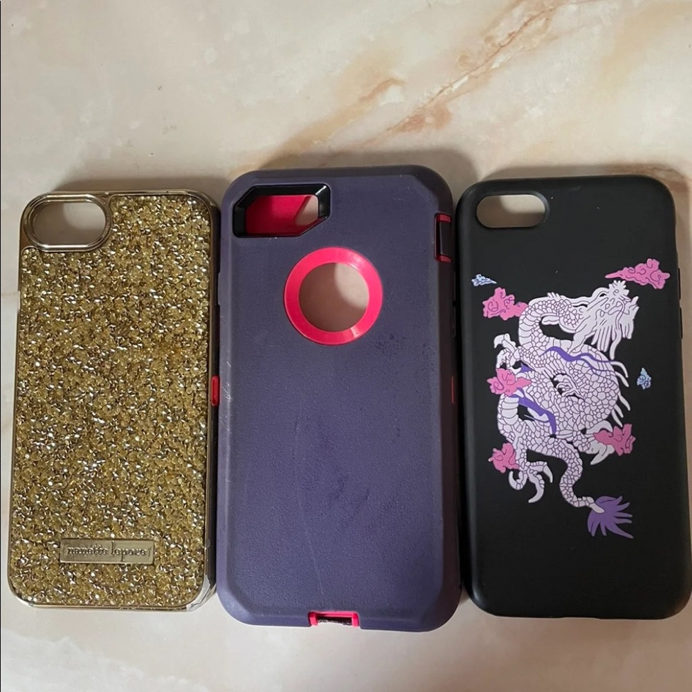Otter box iPhone 8 case/ glittery iPhone 8 cases